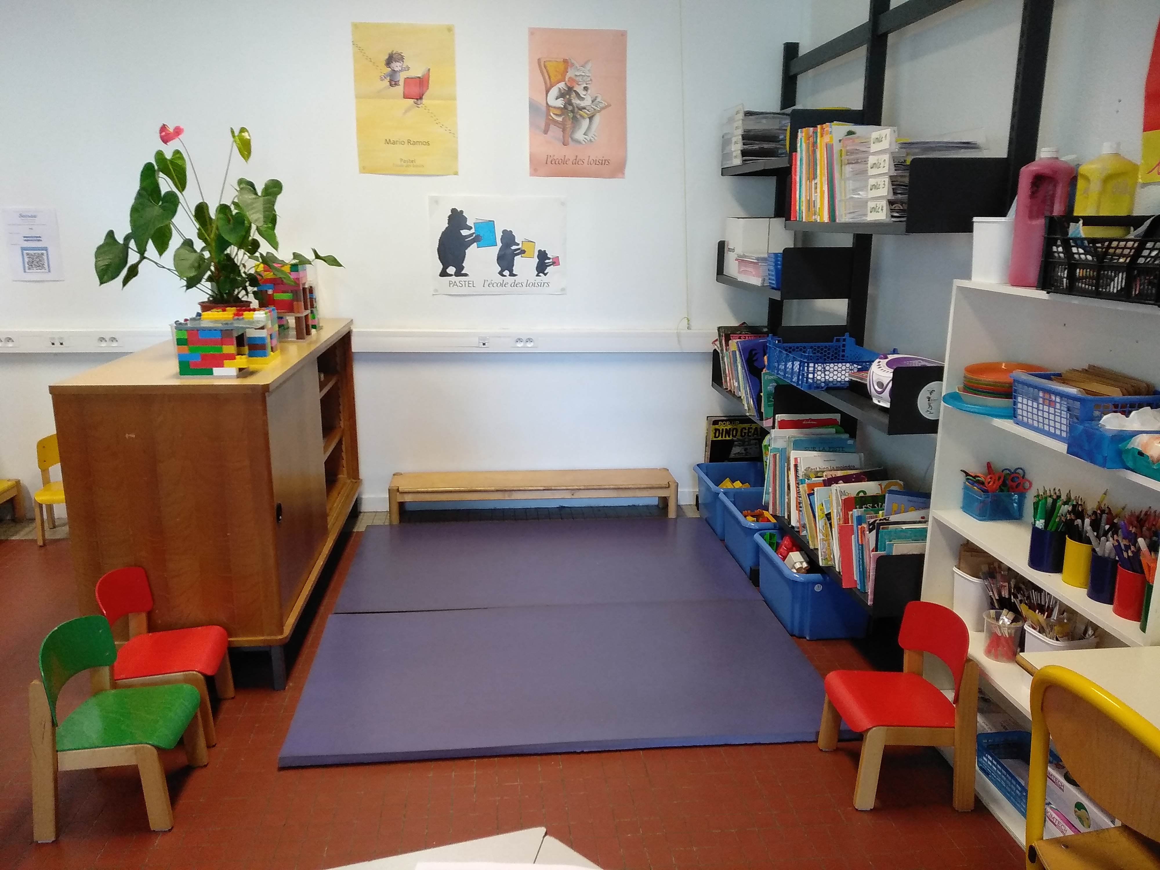 Photos d'aménagement de classes en CP et CE1 dédoublés ...
